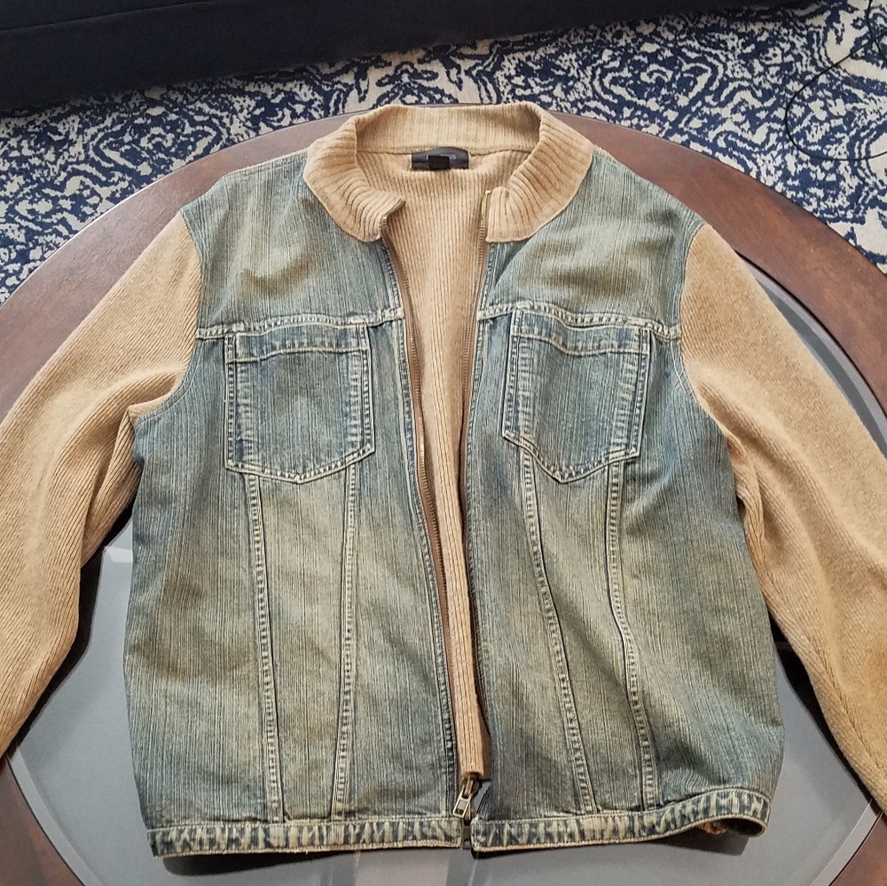 Denim, Cotten mix Jacket